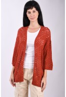 Kimono Dama Jacqueline De Young Jdykofi 3/4 Marsala